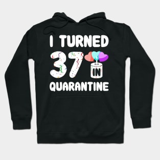 I Turned 37 In Quarantine Hoodie